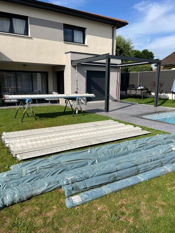 Projet Pergola Moderne P120