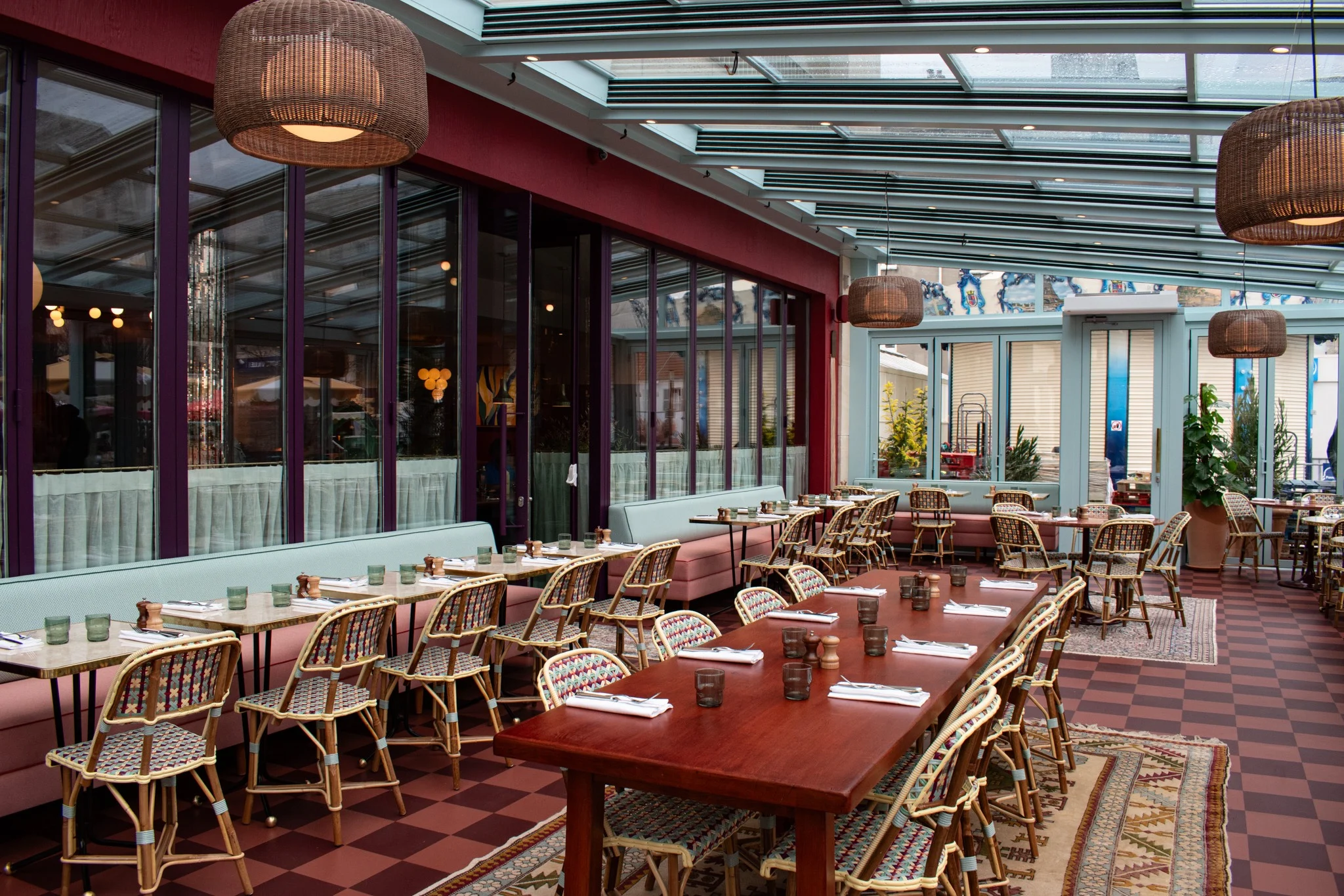 Restaurant Toit Rétractable